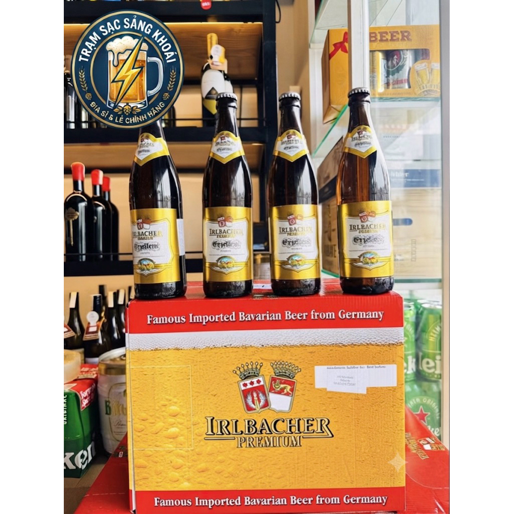 [NHẬP KHẨU ĐỨC] Bia Irlbacher Premium Erzellent Festbier - Hương Vị Bia Lễ Hội Truyền Thống Bavaria