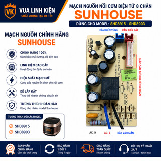 Mạch nồi cơm điện Sunhosue SHD8903