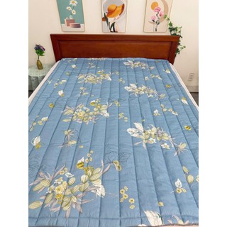 Nệm lót sàn, nệm cuộn, nệm vải coton 100% tiện ích gấp gọn, giặt máy được.