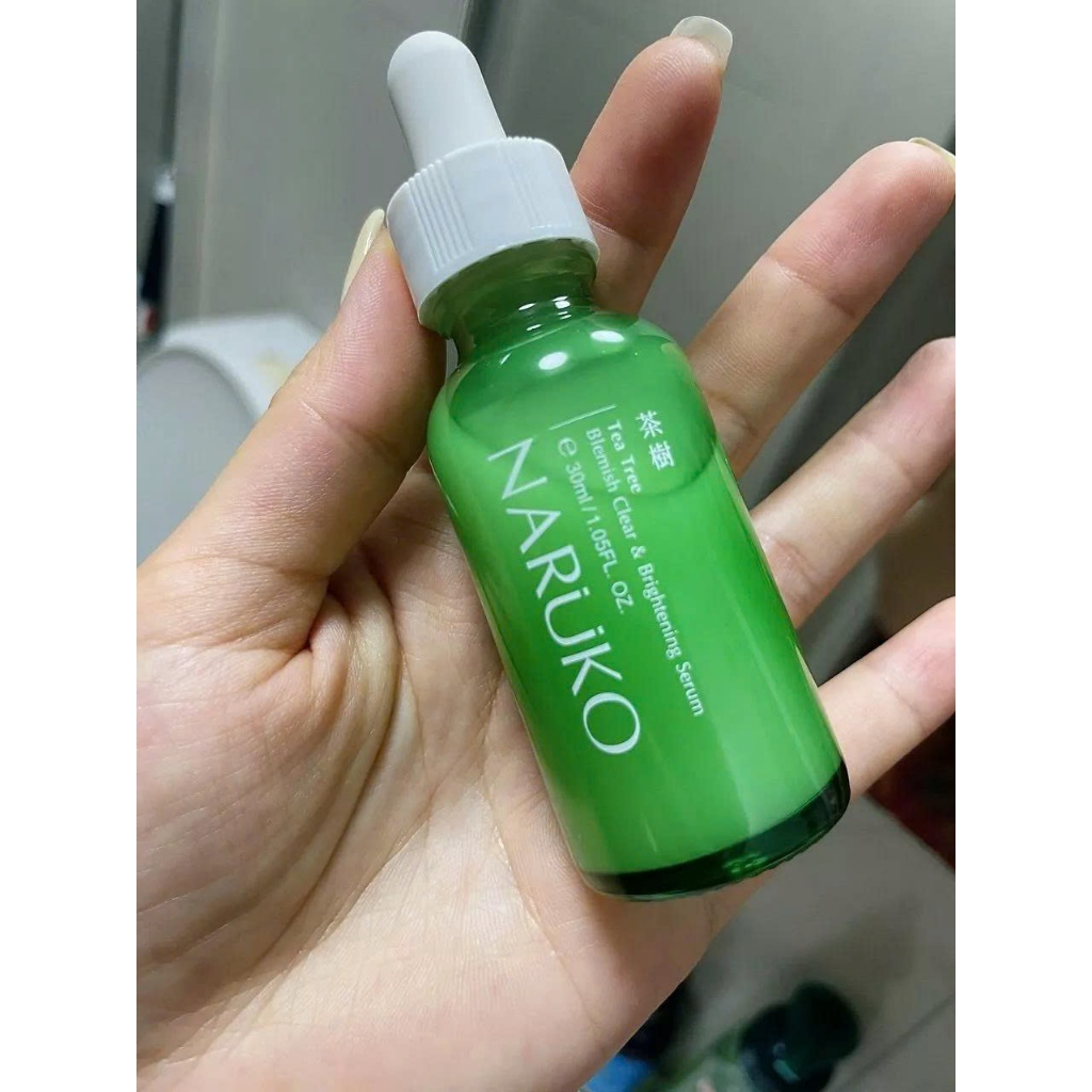 Tinh chất ngăn ngừa mụn, kiểm soát dầu và giảm thâm mụn Naruko Tea Tree Blemish Clear & Brightening 