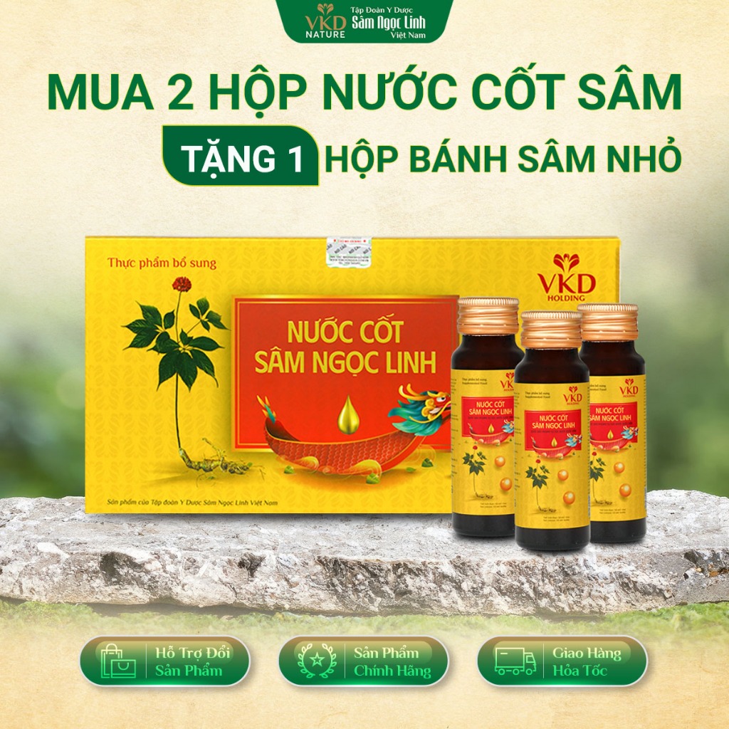 Nước cốt Sâm Ngọc Linh VKD