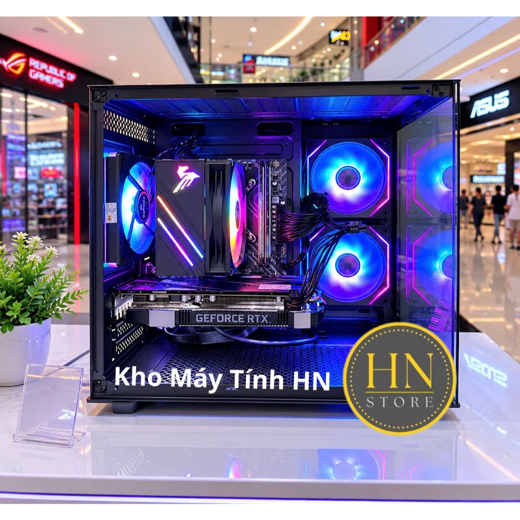 Bộ PC đời cao H510 i5 10400F ram 16g 64g  Màn 22 24 Mới Dùng giải trí làm việc chơi game ngon sẵn mà