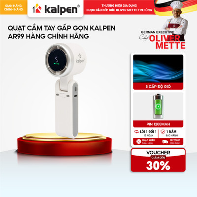 Quạt cầm tay gấp gọn KALPEN AR99 hàng chính hãng