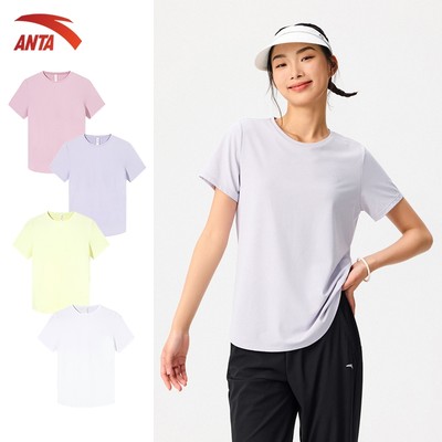 ANTA Training Áo Thun Ngắn Tay Tennis/Pickleball/Cầu Lông/Chạy Bộ 1625B7167U