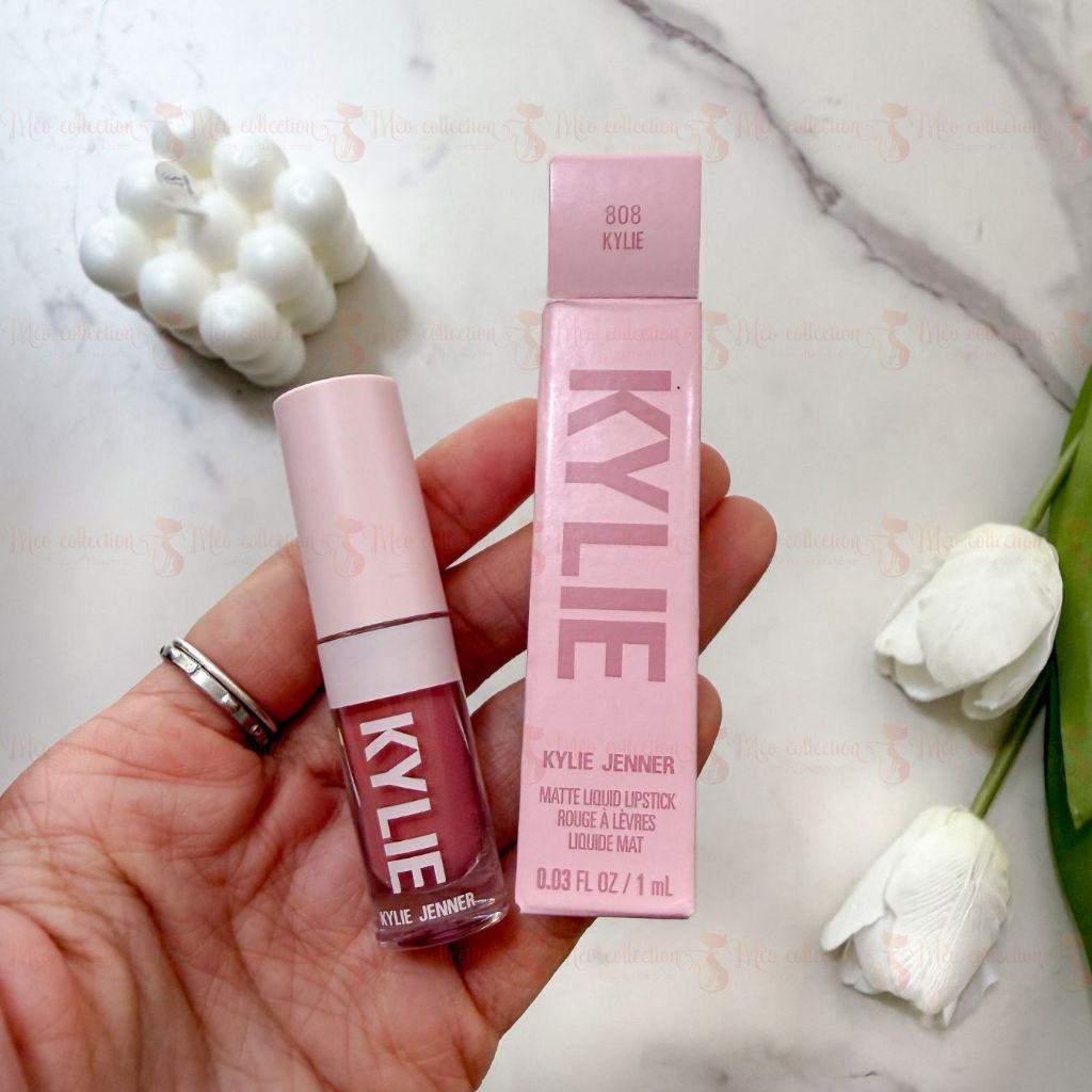 Son kem lì Kylie - Matte Liquid Lipstick màu 808 Kylie mini 1ml