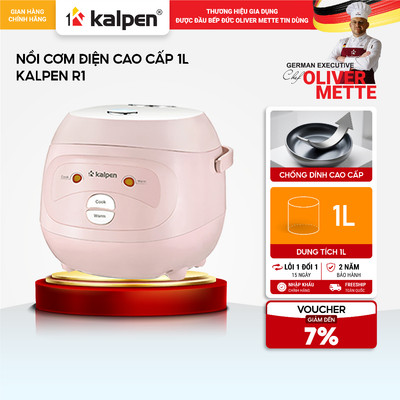 Nồi cơm điện ủ ấm 3D KALPEN R1 1L hàng chính hãng