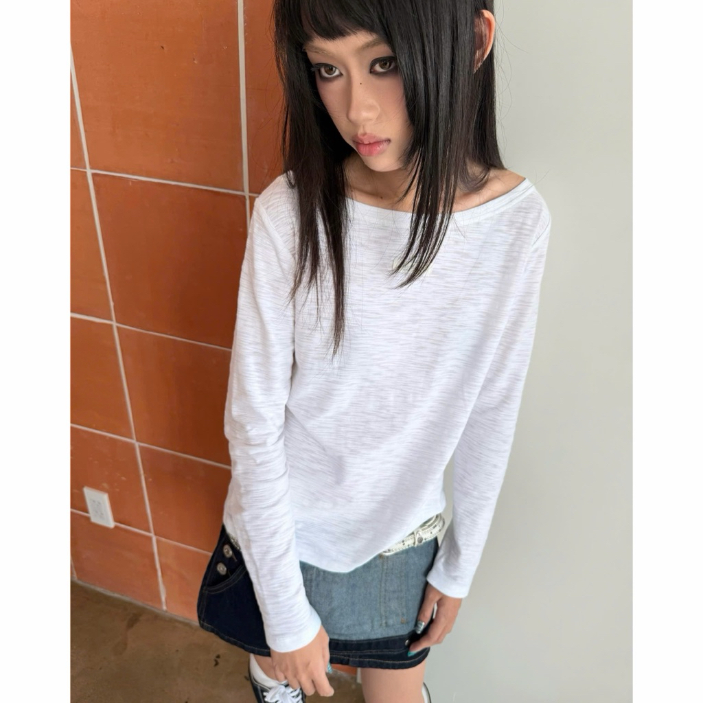 61COMFY 61C LONGSLEEVE - Áo thun tay dài cổ thuyền