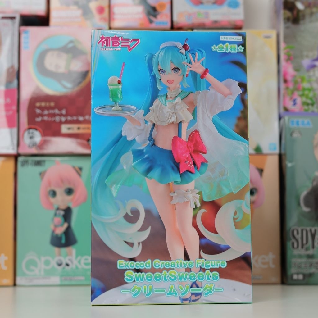 Mô Hình Hatsune Miku - Exceed Creative SweetSweets (Cream Soda Version)
