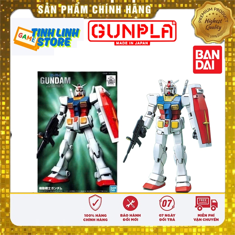 Mô Hình Gundam Bandai FG 1/144 RX-78-2 Gundam First Grade Chính Hãng