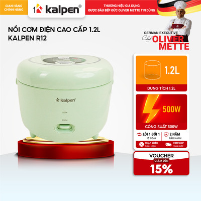 Nồi cơm điện KALPEN R12 dung tích 1.2L hàng chính hãng