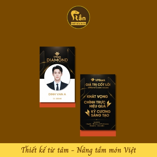 [Mẫu 2] Thẻ Nhân Viên VPBank, In thẻ nhân viên, thiết kế thẻ nhân viên, miễn phí, bền đẹp, hỗ trợ th