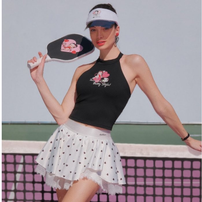 [POM PÊCHE] Betty Boop ZEKI – Áo Yếm Thể Thao Betty Boop