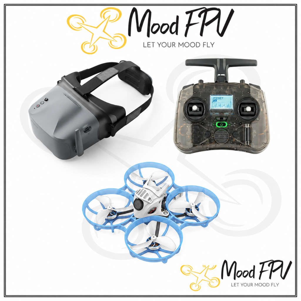 Combo Drone FPV Analog Meteor 75 Pro ELRS Kèm Tay Điều Khiển Và Kính Goggles