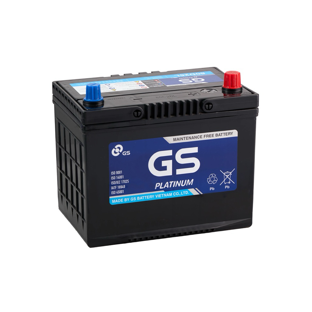 Bình Ắc Quy 12V-70Ah, Ắc Quy Ô Tô GS MF  80D26L/R