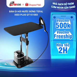 Bàn Ủi Hơi Nước Đứng Tefal IXEO Plus QT1510E0 2980W 1L - Ủi Nhanh Gọn, Công Suất Phun Hơi Mạnh Mẽ