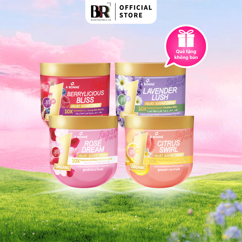 [QUÀ TẶNG] Tẩy Tẩy Tế Bào Chết Dạng Đường Cao Cấp A Bonne' - A Bonne' Premium Sugar Oil Crush 600g