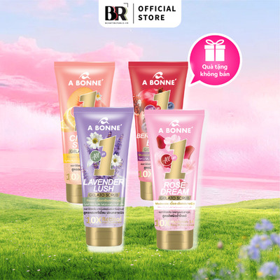 [QUÀ TẶNG] Tẩy Tế Bào Chết Dạng Kem Gelato Abonne' 300g -Chiết Xuất Hoa Hồng, Cam Chanh, Qủa Mọng, Oải Hương