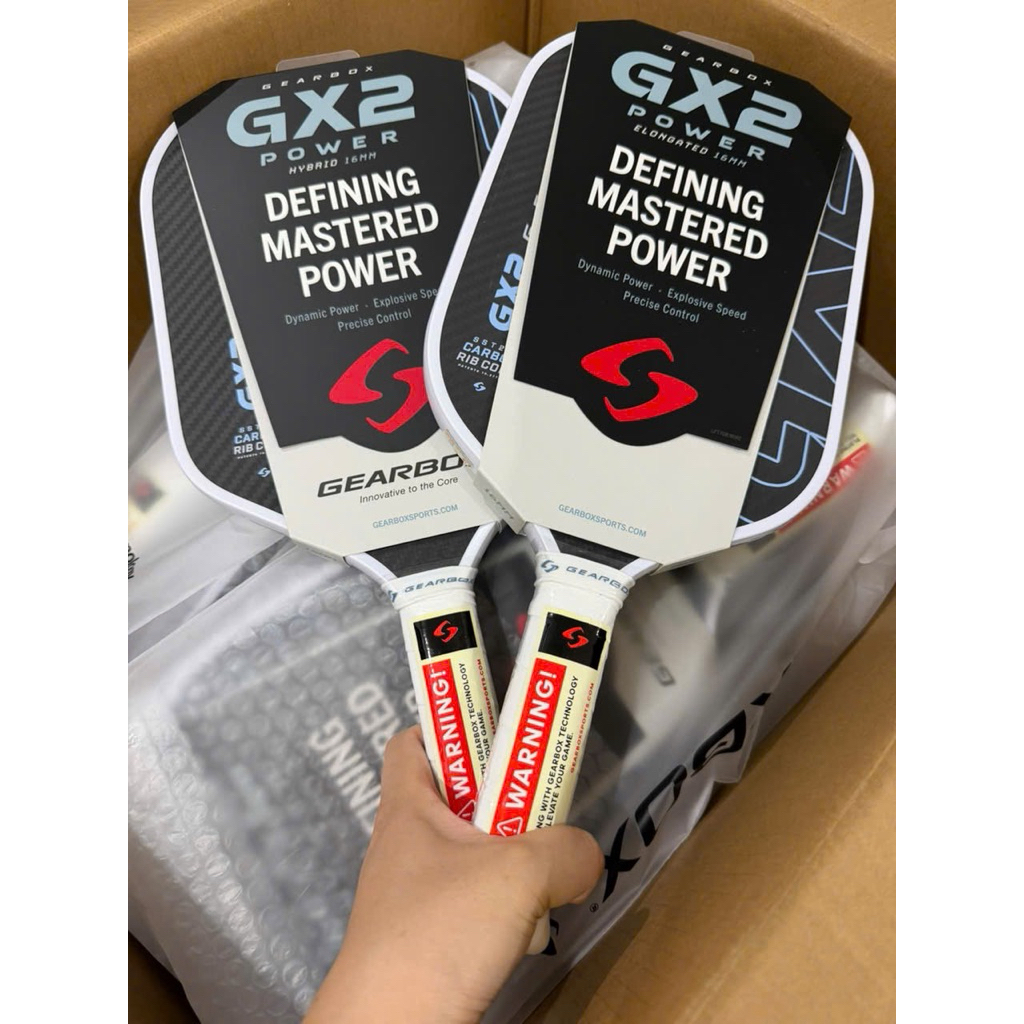 GEARBOX GX2 Power Elongated Limited Edition White chính hãng