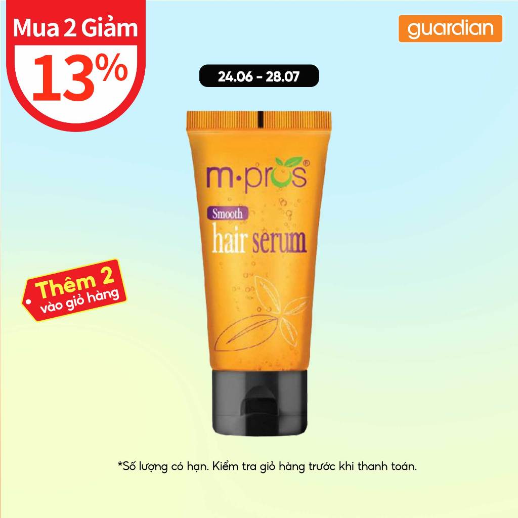 Serum Dưỡng Bóng Và Mềm Mượt Tóc m.pros 60ml