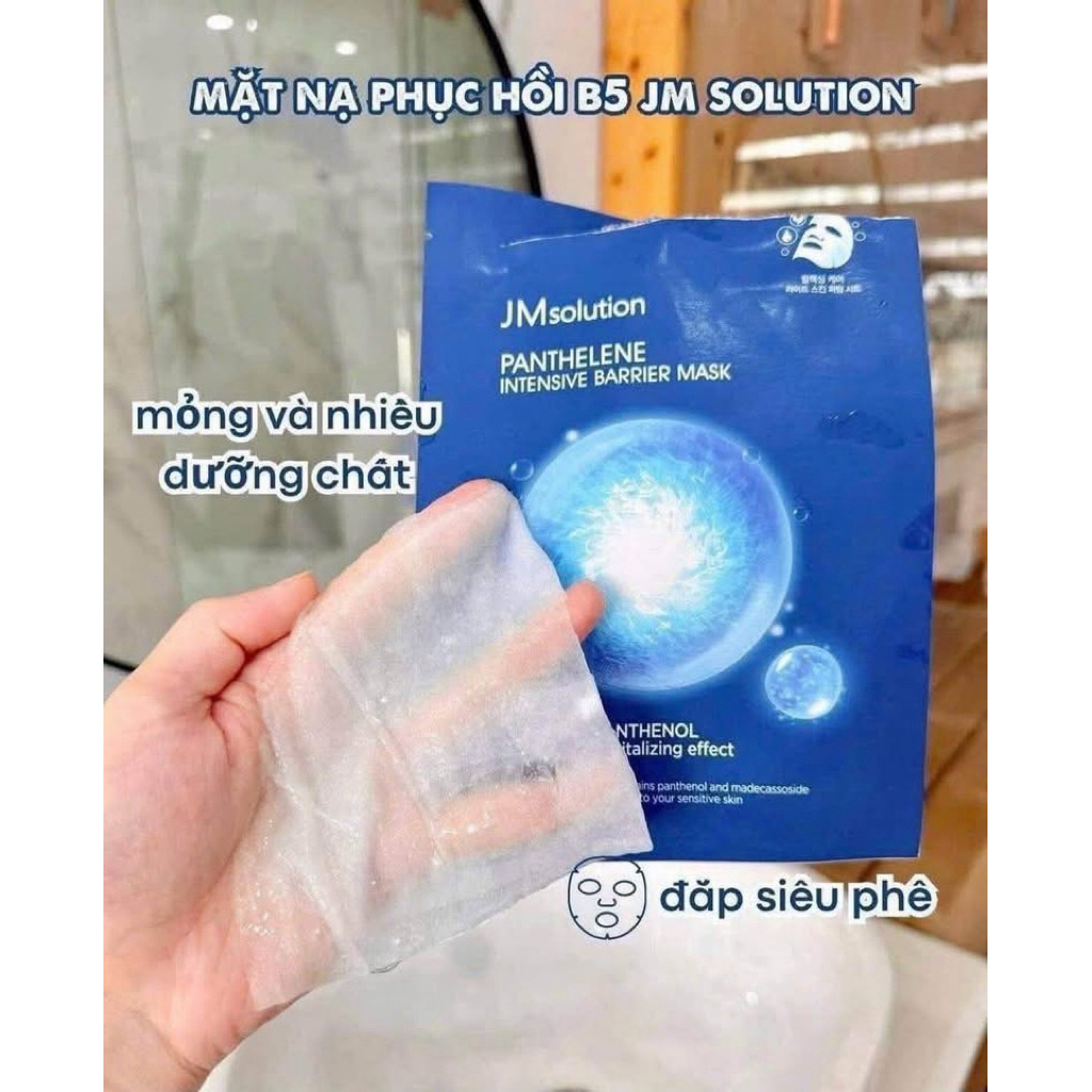Mặt nạ phục hồi B5 của JM Solution hộp 5 miếng