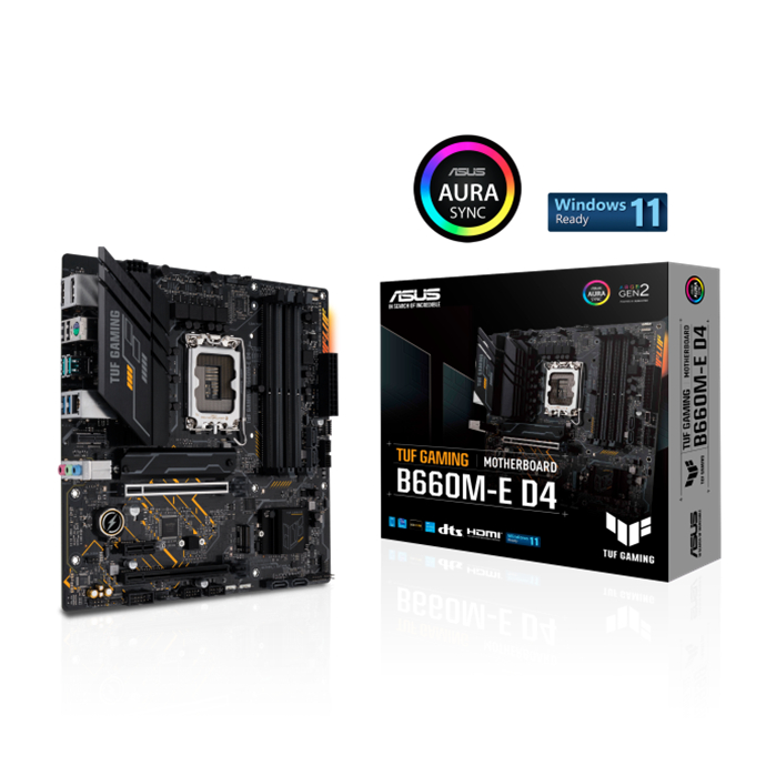 [Hàng Đã Qua Sử Dụng] Mainboard Asus TUF GAMING B660M-E D4