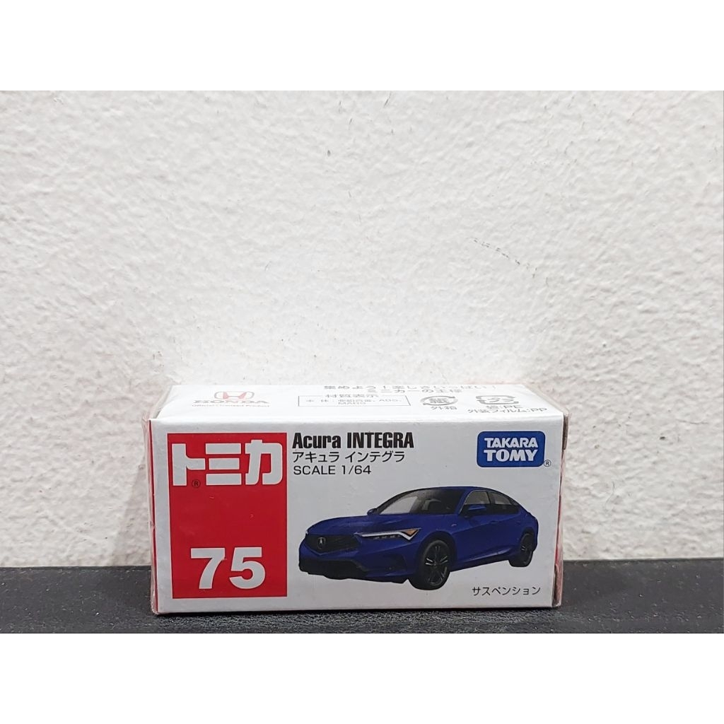 Xe mô hình Tomica No. 75 Acura Integra (new seal)  - Made in Vietnam