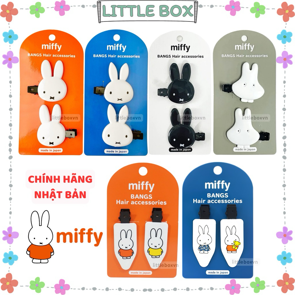 [Chính hãng Nhật - Sẵn] Tổng hợp Kẹp tóc Miffy - Miffy Hairclip