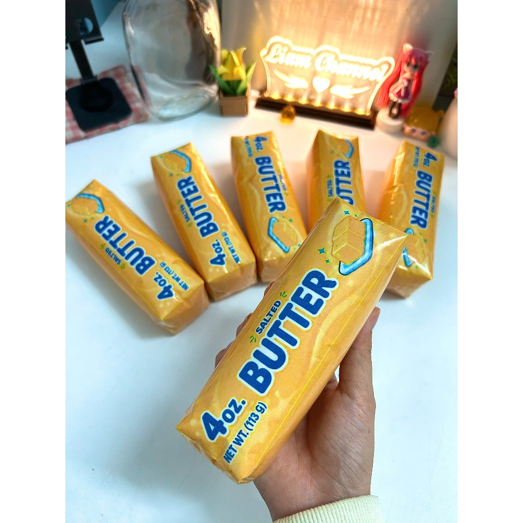 Squishy thanh Bơ BUTTER - shop Liam