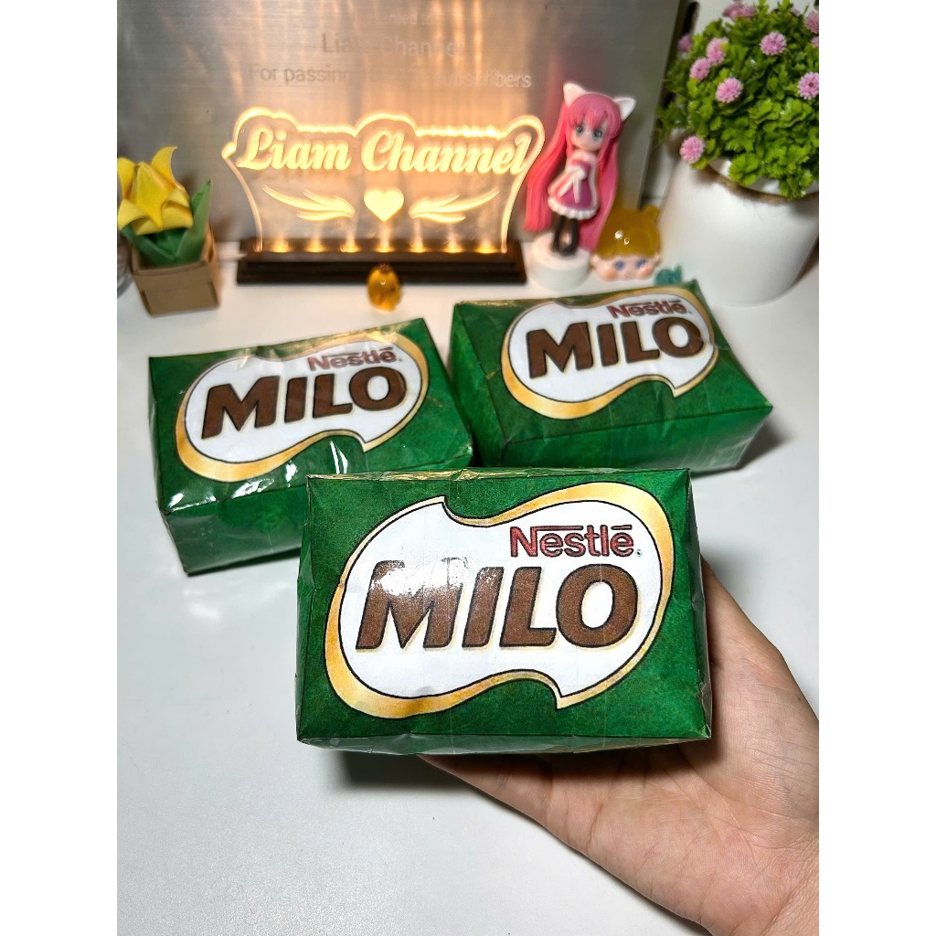 Squishy giấy hộp Milo - Shop Liam