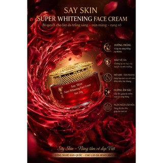 FACE SAY SKIN CHÍNH HÃNG ELLY WHITE HỖ TRỢ DƯỠNG TRẮNG DA MỜ THÂM XẠM