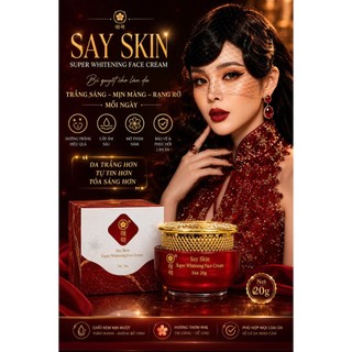 FACE SAY SKIN CHÍNH HÃNG ELLY WHITE HỖ TRỢ DƯỠNG TRẮNG DA MỜ THÂM XẠM