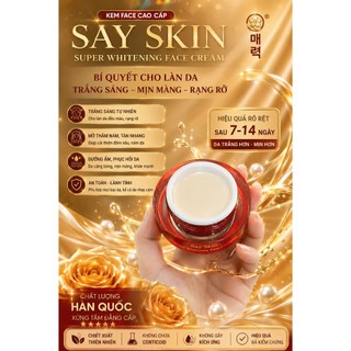 FACE SAY SKIN CHÍNH HÃNG ELLY WHITE HỖ TRỢ DƯỠNG TRẮNG DA MỜ THÂM XẠM