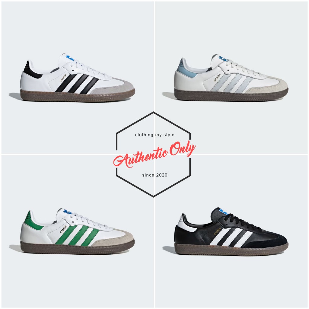 [100% CHÍNH HÃNG] Giày Adidas Samba OG ‘White Black Gum’ - B75806,ID2055