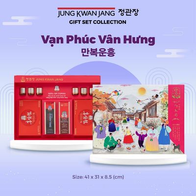 VẠN PHÚC VÂN HƯNG | Hộp Quà Tặng Hồng Sâm Cao Cấp KGC Jung Kwan Jang