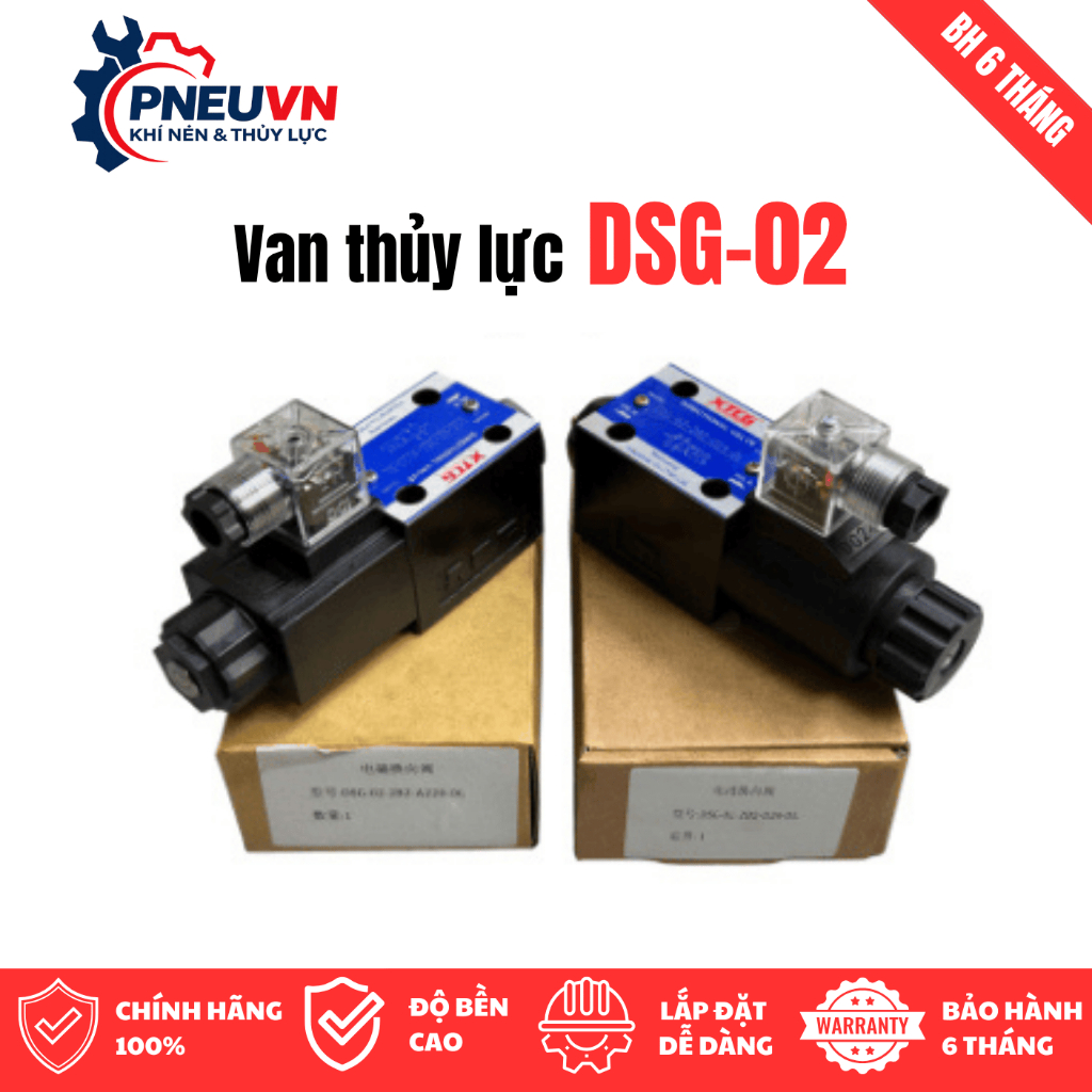 Van thủy lực (XTCG) DSG-02-2B2/DSG-02-3C2/DSG-02-3C4/DSG-02-3C6 dùng điều khiển hệ thống thủy lực