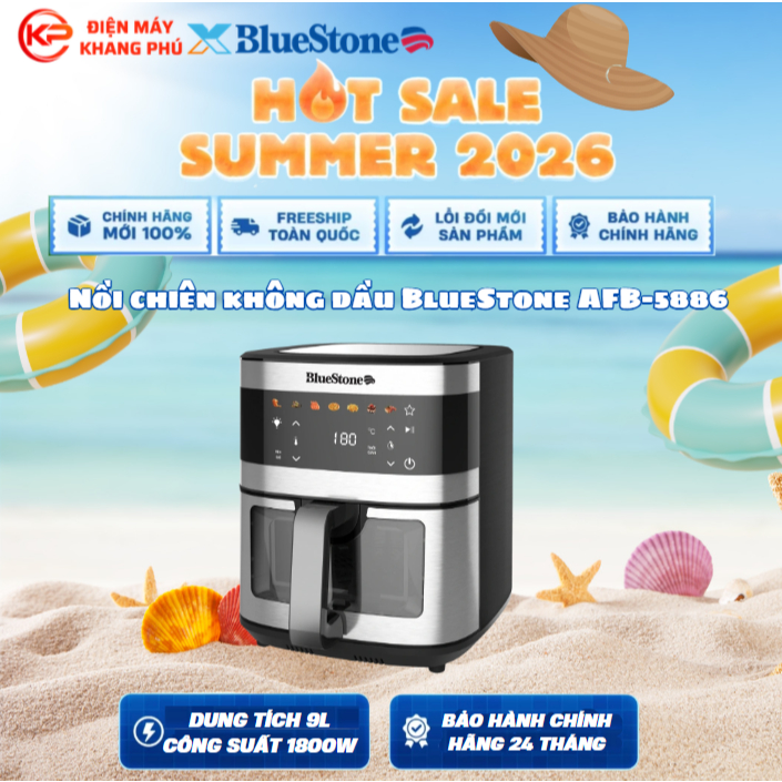 Nồi chiên không dầu BlueStone AFB-5886