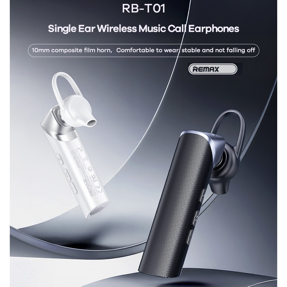 Tai nghe Bluetooth Remax RB-T01 V5.4 140mAh IP68 và V9 Móc Tai