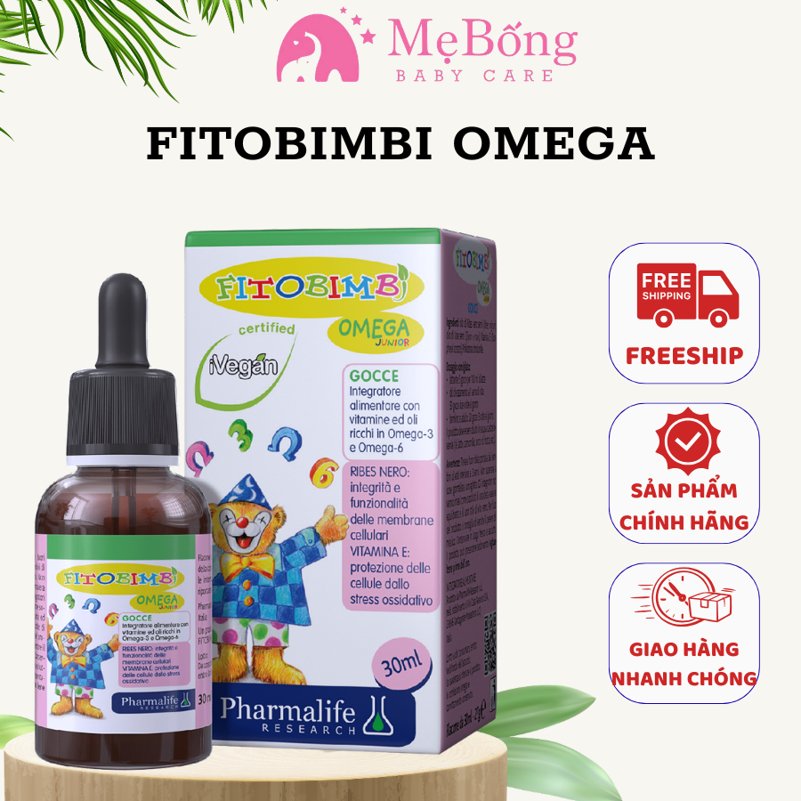 Siro bổ sung Omega cho bé Fitobimbi Omega Junior 30ml