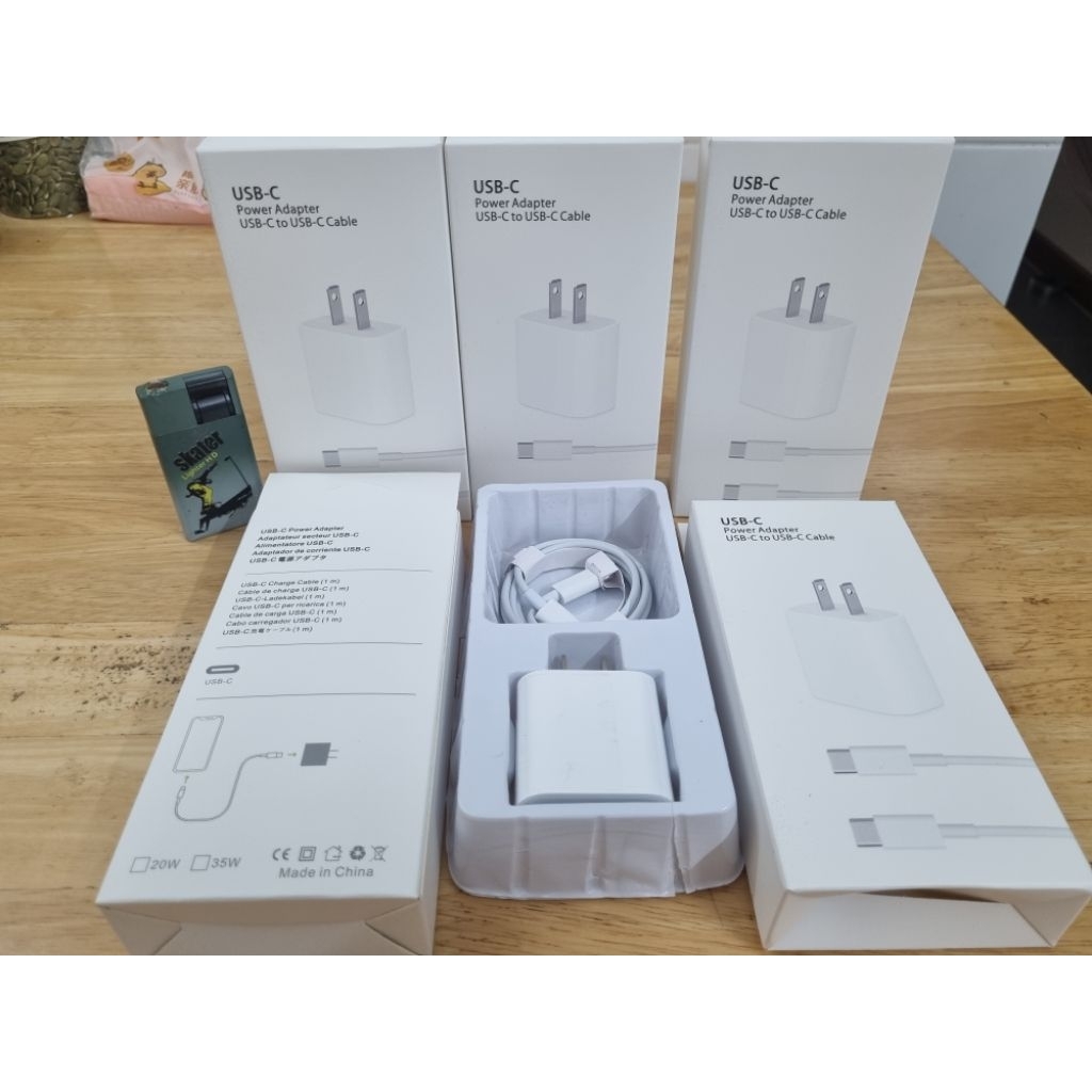 Trọn bộ cốc & cáp  PD20W iphone 15-> 18 type c