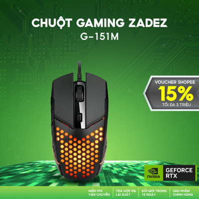 Chuột Gaming Zadez G-151M