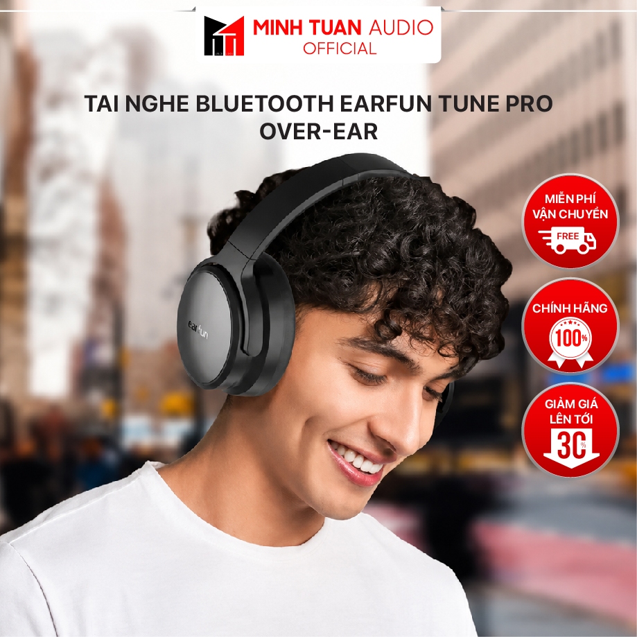 Tai Nghe Bluetooth Earfun Tune Pro - Over-Ear