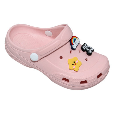 Dép sục bé gái Bita's DEVA.18 (Hồng pastel + Tím pastel)