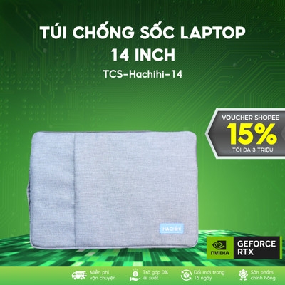 Túi chống sốc cao cấp Laptop 14 inch