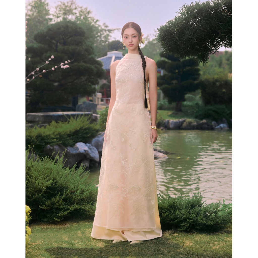 Thanh lý Set Áo dài JIRENE size M new tag