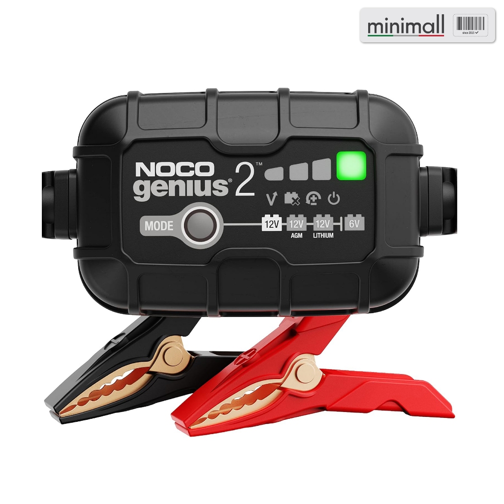 Bộ Sạc Ắc Quy Thông Minh NOCO Genius 2 (6V/12V-2A) nhập từ Mỹ
