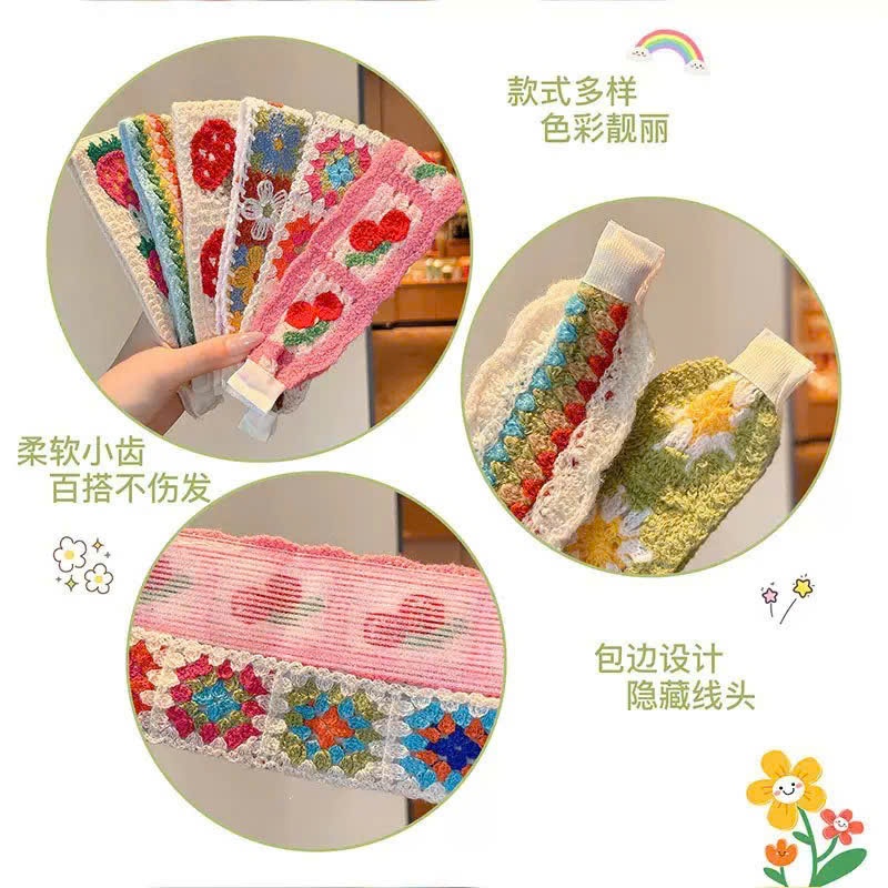 Bờm dán mái bằng Len - shop Liam