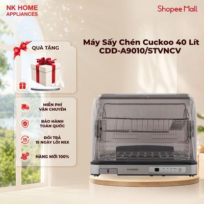 CDD-A9010/STVNCV - Máy Sấy Chén Cuckoo 40 Lít CDD-A9010/STVNCV - Hàng Chính Hãng, Mới 100%