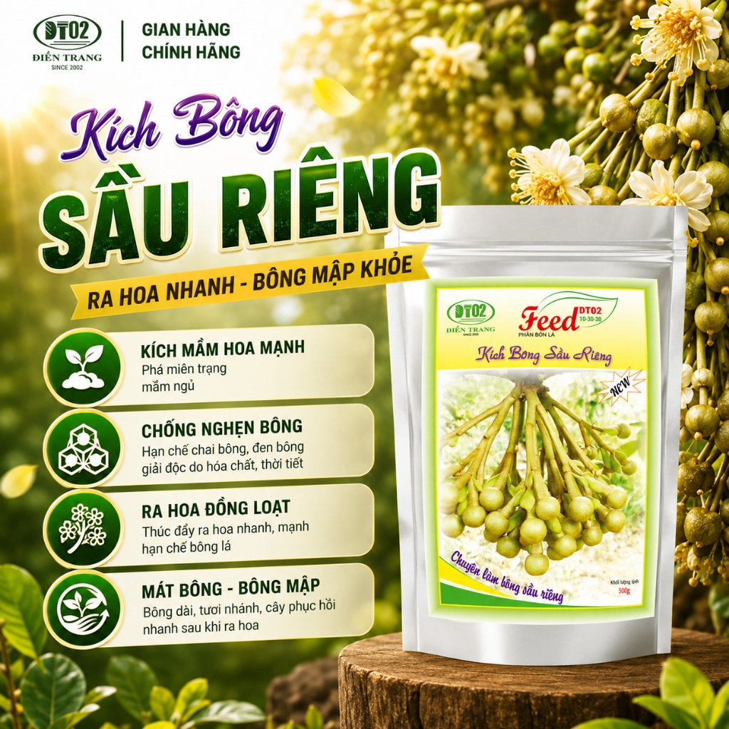Kích Bông Sầu Riêng - FEED-DT02 500g