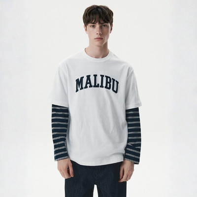 Áo Thun WHO.A.U Campus Patch T-shirt_WHRAG2422U