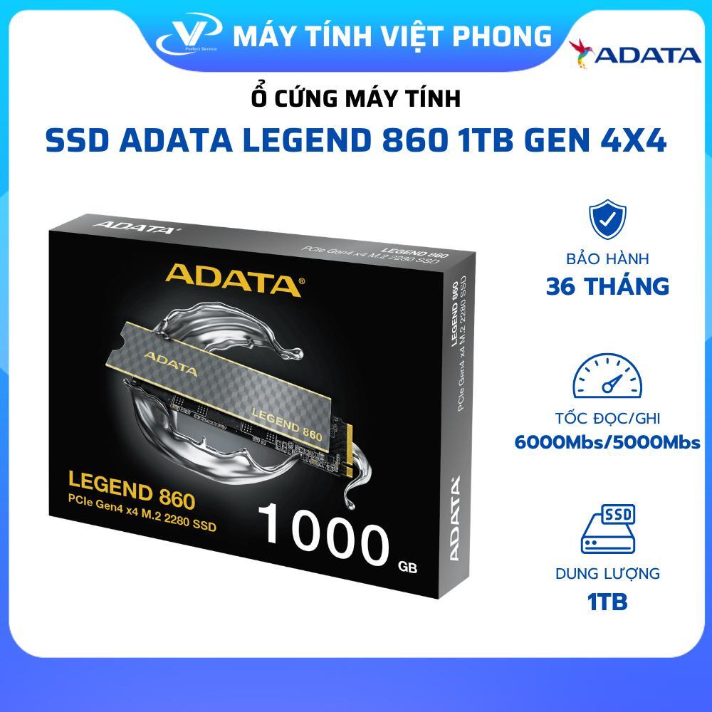 Ổ CỨNG SSD 1TB M.2 NVMe GEN 4x4 - ADATA / KINGSTON / LEXAR / BIWIN - NEW FULL VAT BẢO HÀNH 60 THÁNG